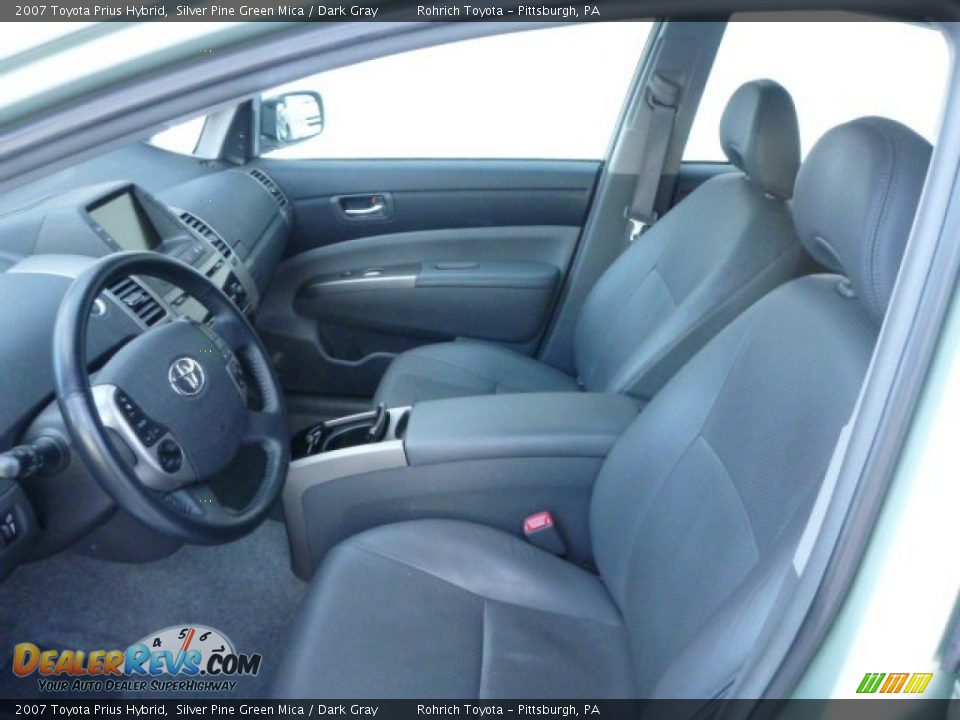 2007 Toyota Prius Hybrid Silver Pine Green Mica / Dark Gray Photo #4