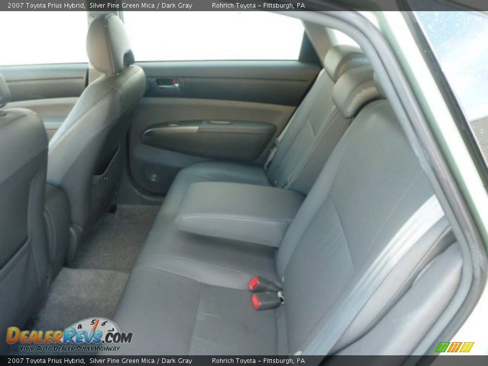 2007 Toyota Prius Hybrid Silver Pine Green Mica / Dark Gray Photo #5