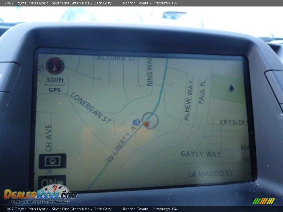 2007 Toyota Prius Hybrid Silver Pine Green Mica / Dark Gray Photo #7