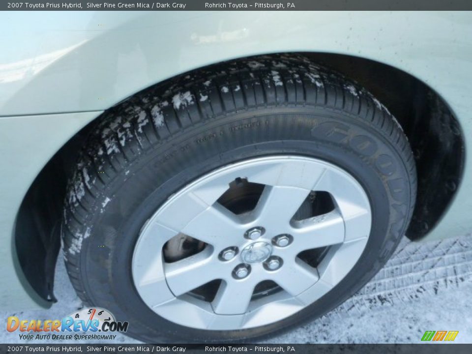 2007 Toyota Prius Hybrid Silver Pine Green Mica / Dark Gray Photo #8