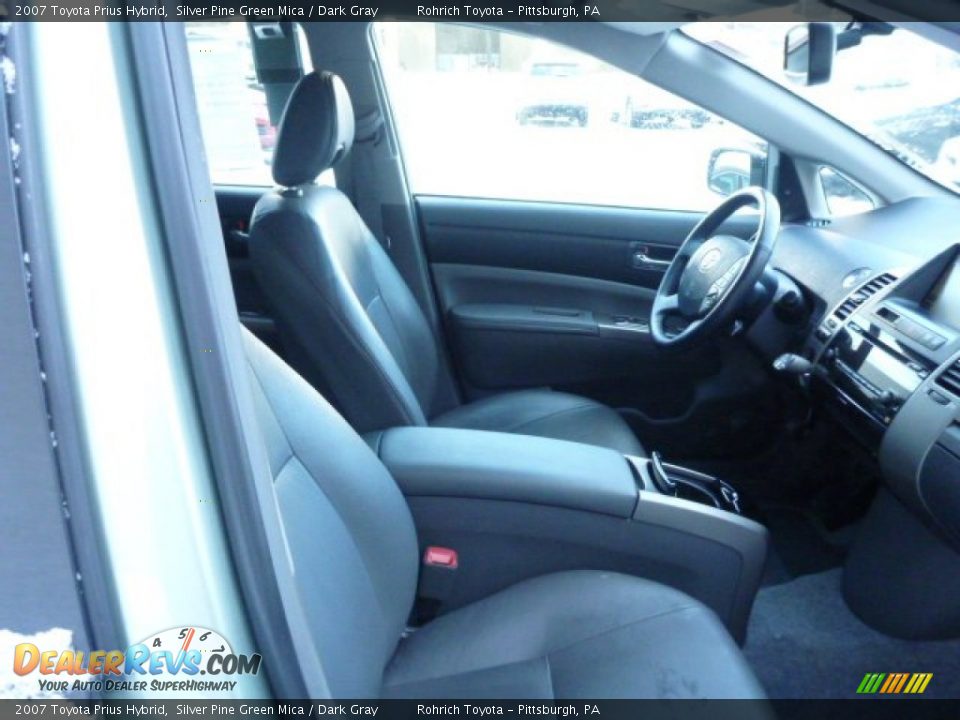 2007 Toyota Prius Hybrid Silver Pine Green Mica / Dark Gray Photo #12