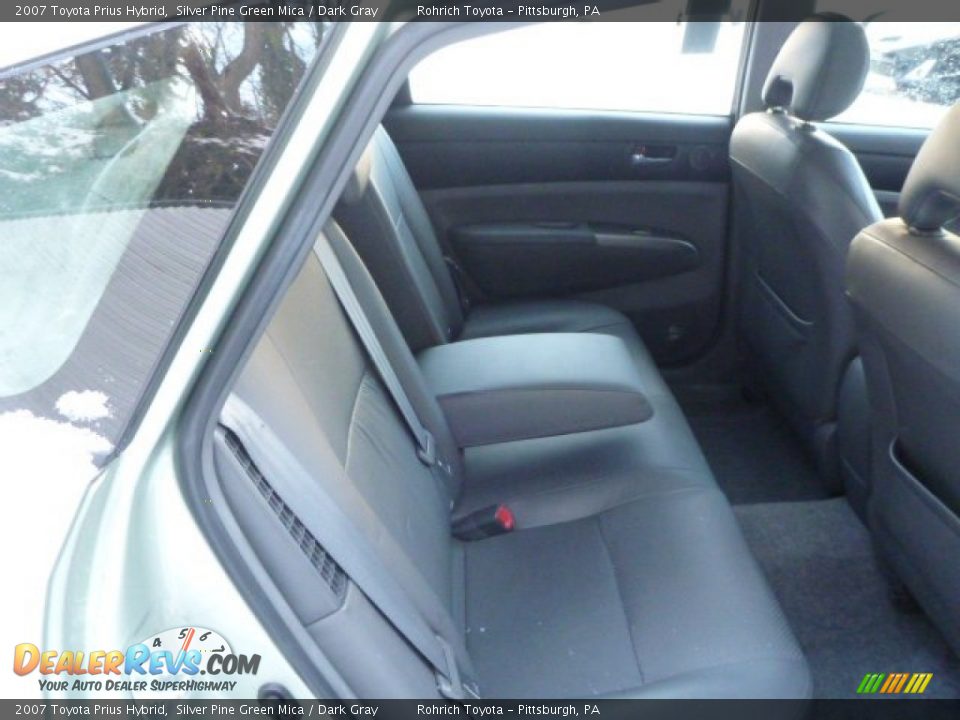 2007 Toyota Prius Hybrid Silver Pine Green Mica / Dark Gray Photo #13
