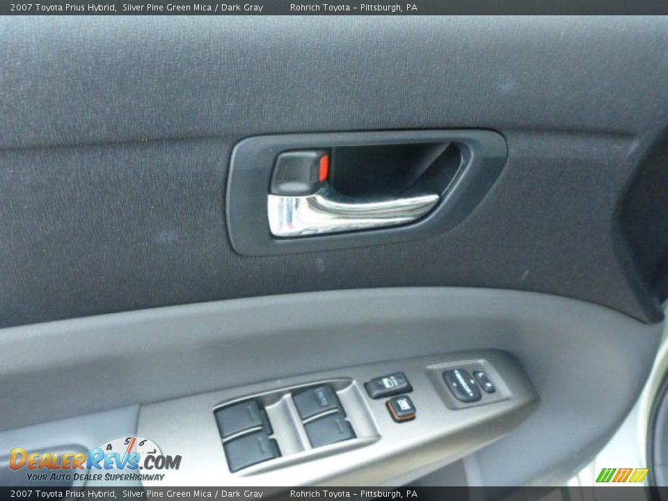 2007 Toyota Prius Hybrid Silver Pine Green Mica / Dark Gray Photo #17