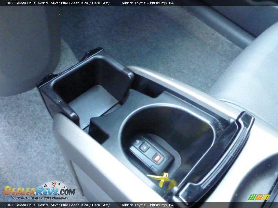 2007 Toyota Prius Hybrid Silver Pine Green Mica / Dark Gray Photo #19