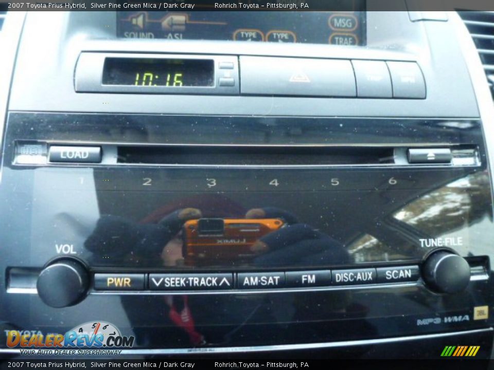 2007 Toyota Prius Hybrid Silver Pine Green Mica / Dark Gray Photo #22
