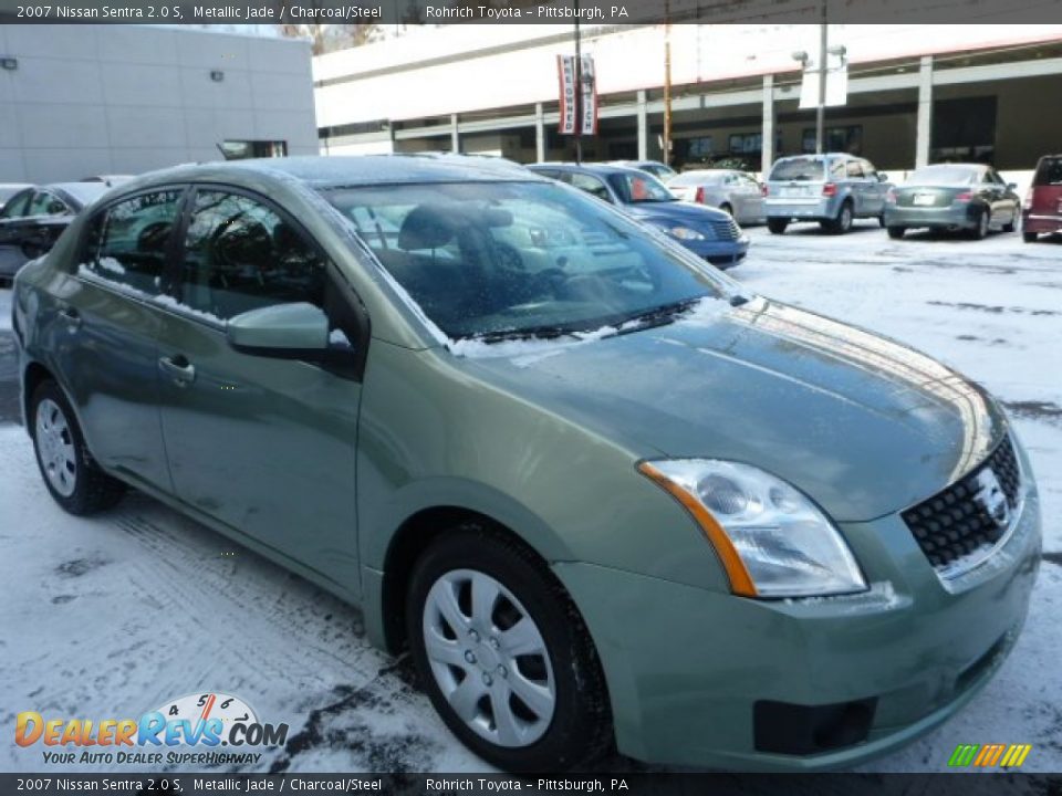 Front 3/4 View of 2007 Nissan Sentra 2.0 S Photo #1