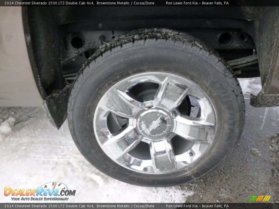 2014 Chevrolet Silverado 1500 LTZ Double Cab 4x4 Wheel Photo #9