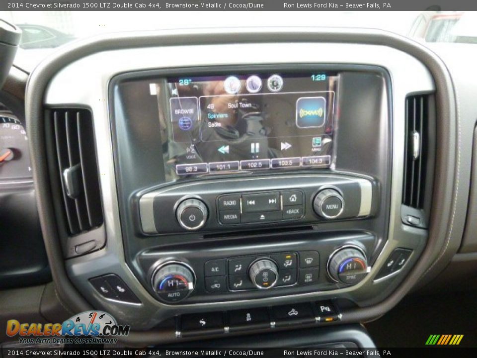 Controls of 2014 Chevrolet Silverado 1500 LTZ Double Cab 4x4 Photo #16