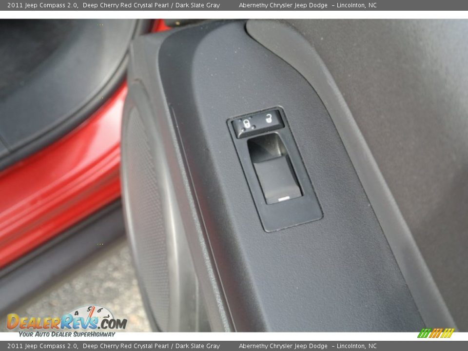 2011 Jeep Compass 2.0 Deep Cherry Red Crystal Pearl / Dark Slate Gray Photo #22