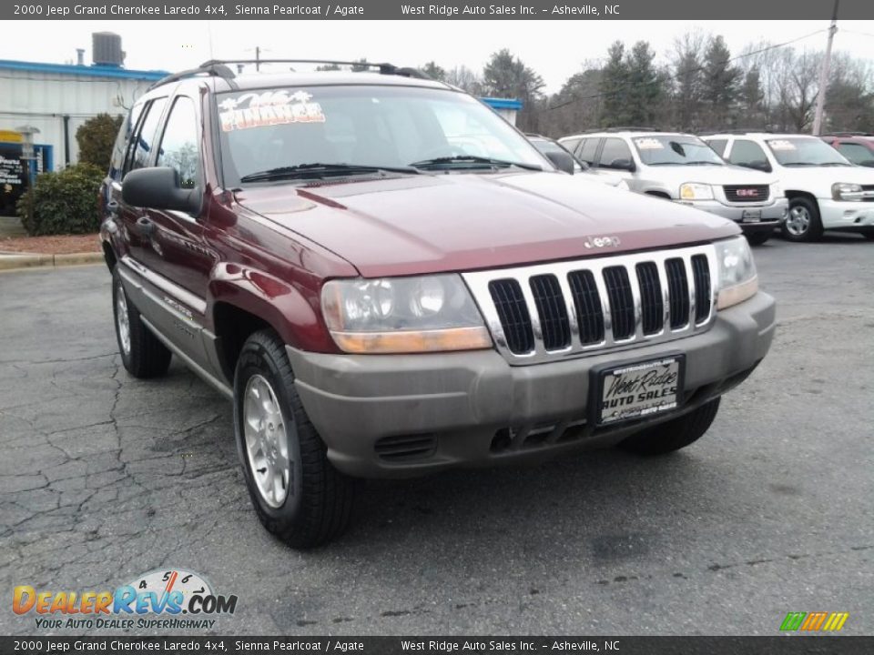 2000 Jeep Grand Cherokee Laredo 4x4 Sienna Pearlcoat / Agate Photo #2