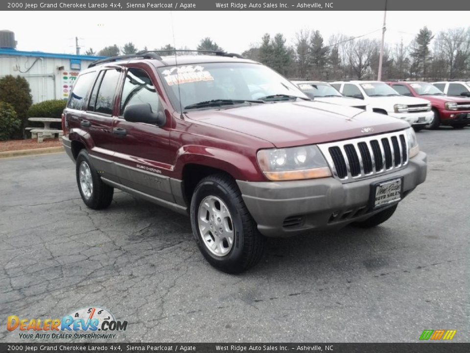 2000 Jeep Grand Cherokee Laredo 4x4 Sienna Pearlcoat / Agate Photo #3