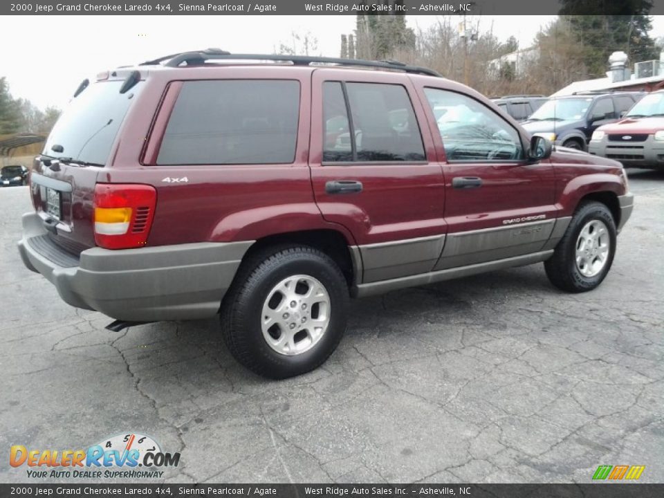 2000 Jeep Grand Cherokee Laredo 4x4 Sienna Pearlcoat / Agate Photo #4