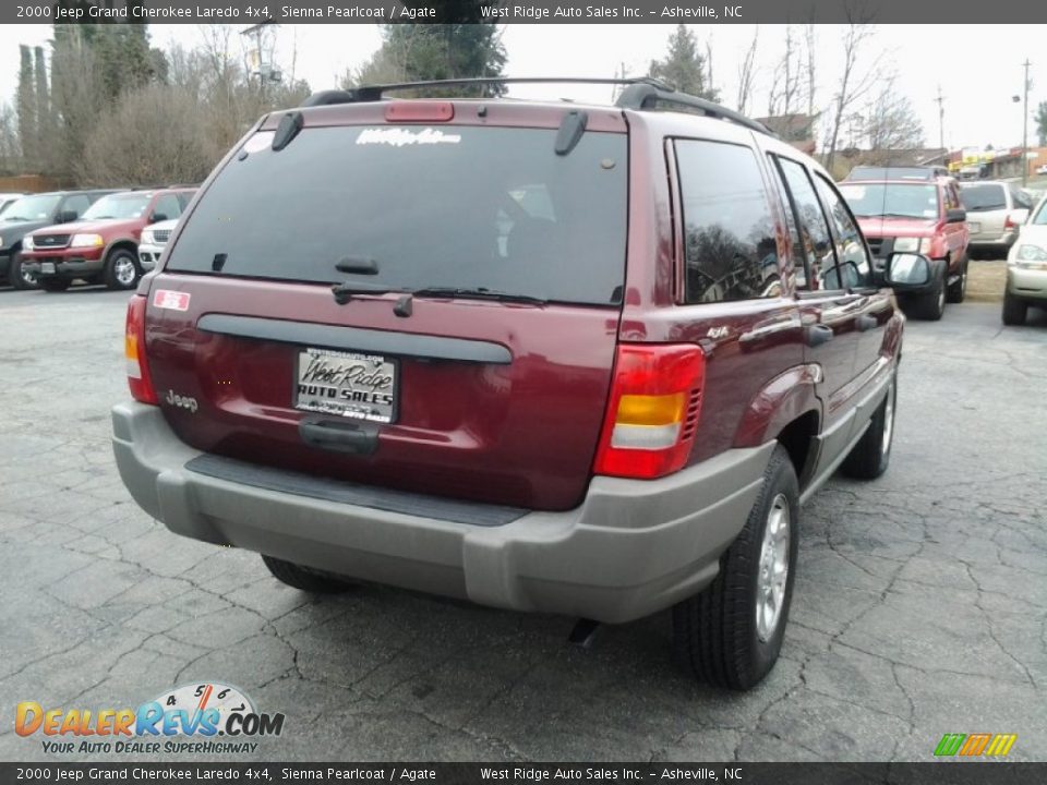 2000 Jeep Grand Cherokee Laredo 4x4 Sienna Pearlcoat / Agate Photo #6