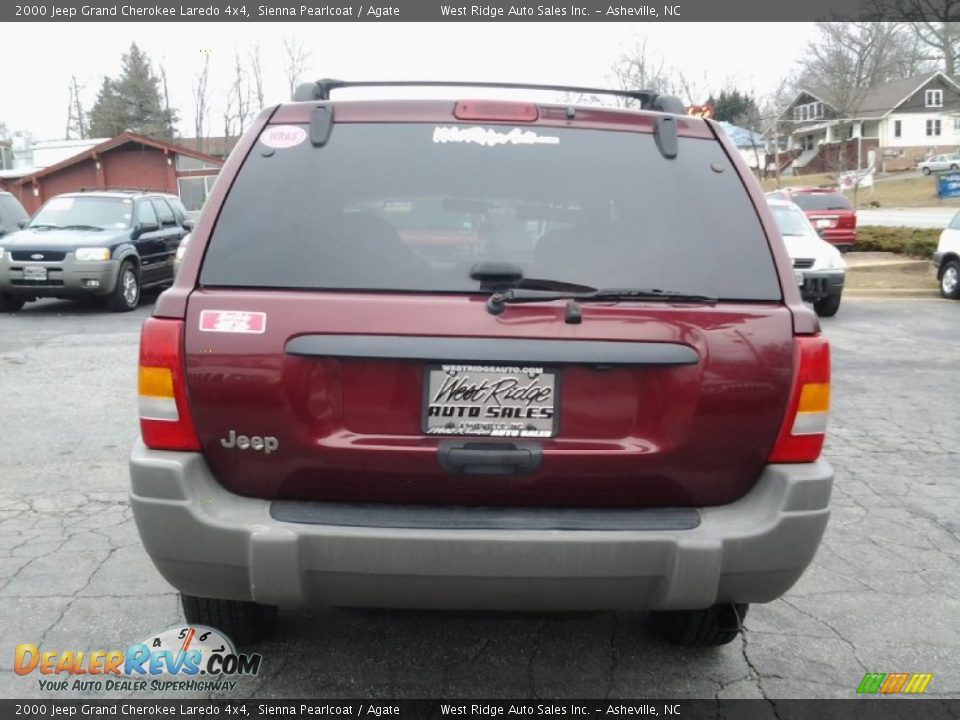 2000 Jeep Grand Cherokee Laredo 4x4 Sienna Pearlcoat / Agate Photo #7