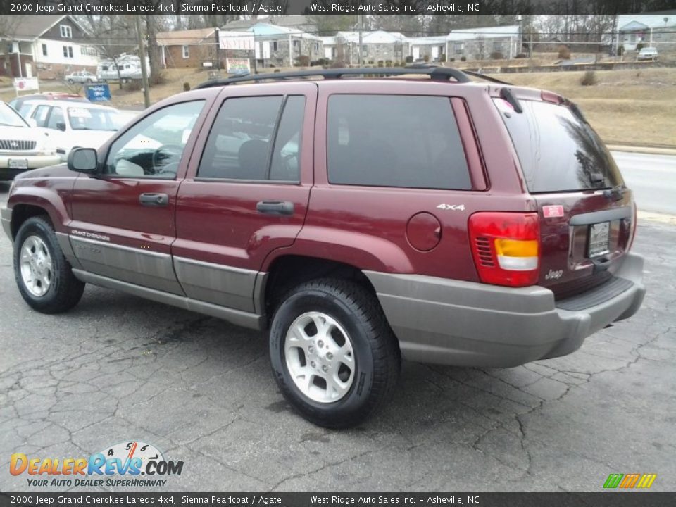 2000 Jeep Grand Cherokee Laredo 4x4 Sienna Pearlcoat / Agate Photo #10