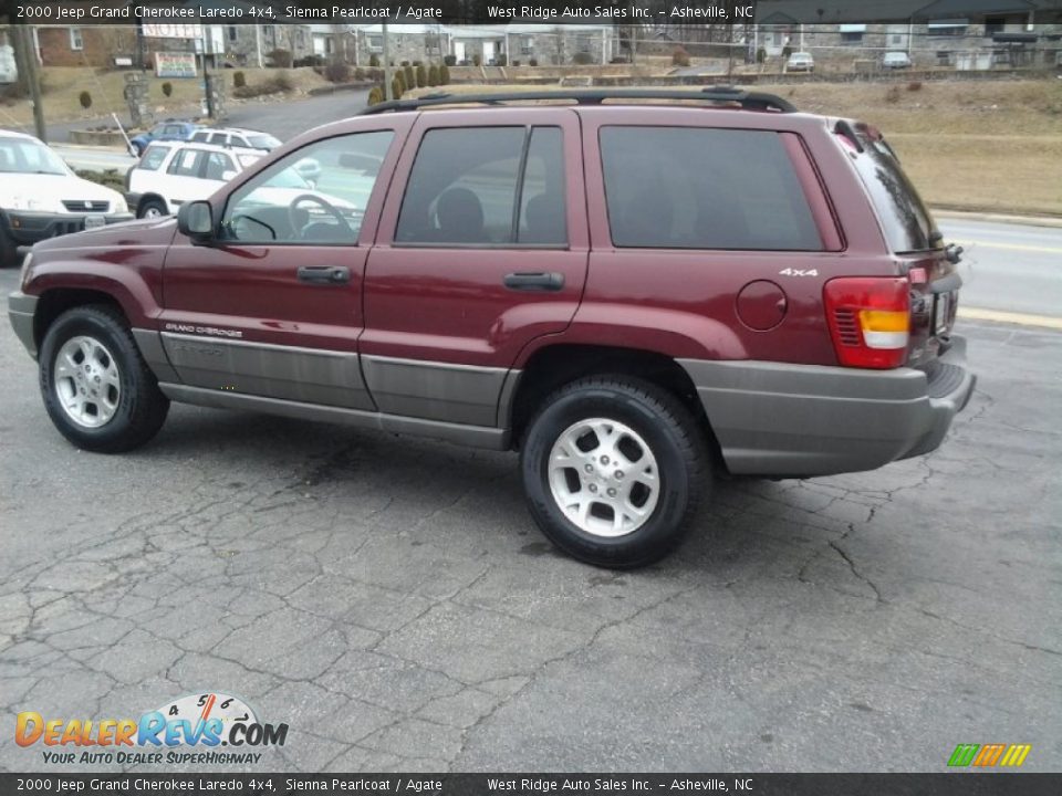 2000 Jeep Grand Cherokee Laredo 4x4 Sienna Pearlcoat / Agate Photo #11