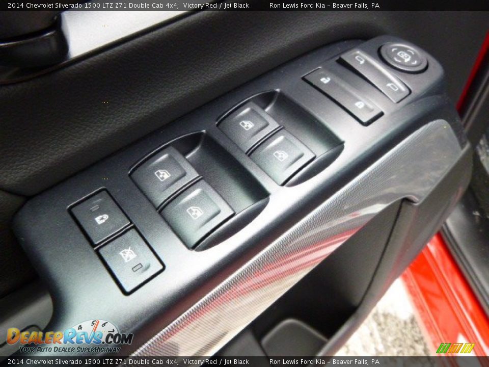 2014 Chevrolet Silverado 1500 LTZ Z71 Double Cab 4x4 Victory Red / Jet Black Photo #13