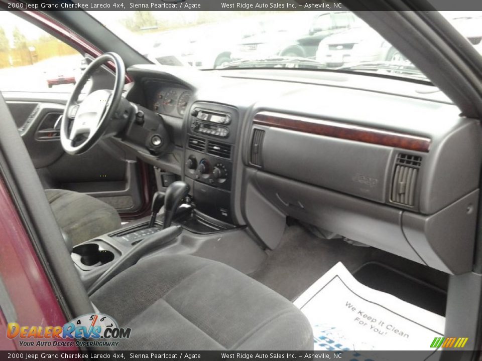 2000 Jeep Grand Cherokee Laredo 4x4 Sienna Pearlcoat / Agate Photo #26