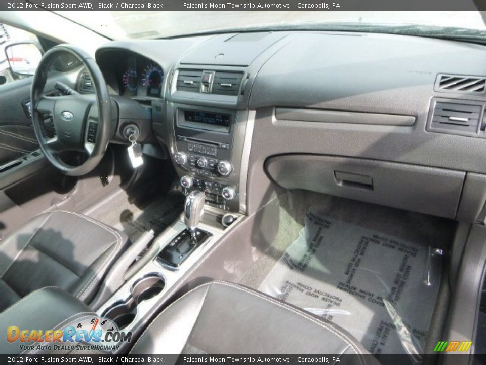 Dashboard of 2012 Ford Fusion Sport AWD Photo #11