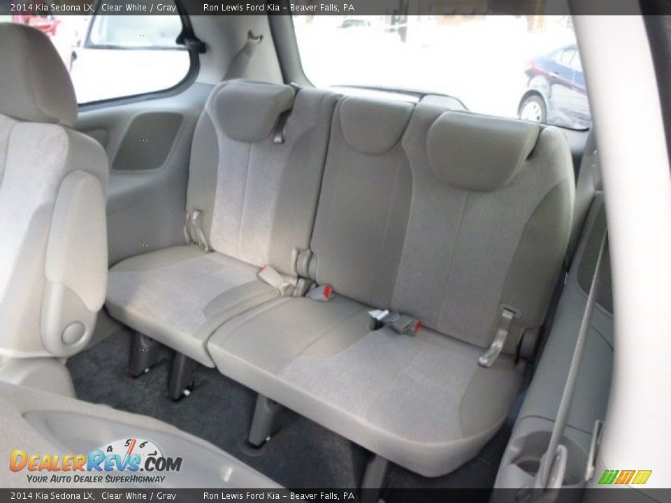 Rear Seat of 2014 Kia Sedona LX Photo #13