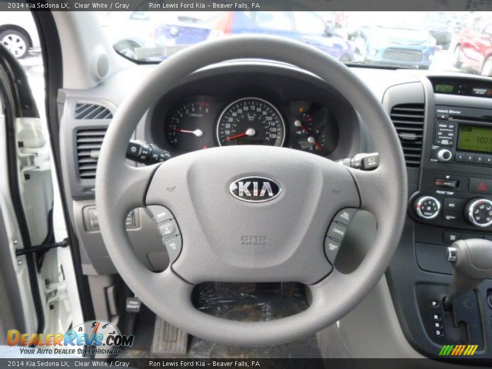 2014 Kia Sedona LX Steering Wheel Photo #19