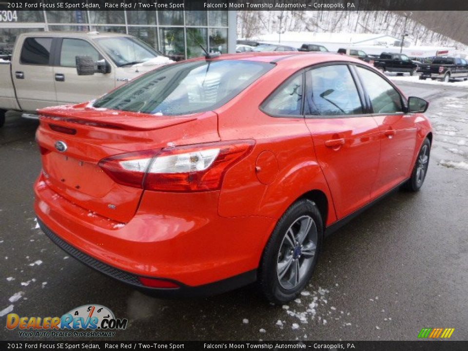 2012 Ford Focus SE Sport Sedan Race Red / Two-Tone Sport Photo #2