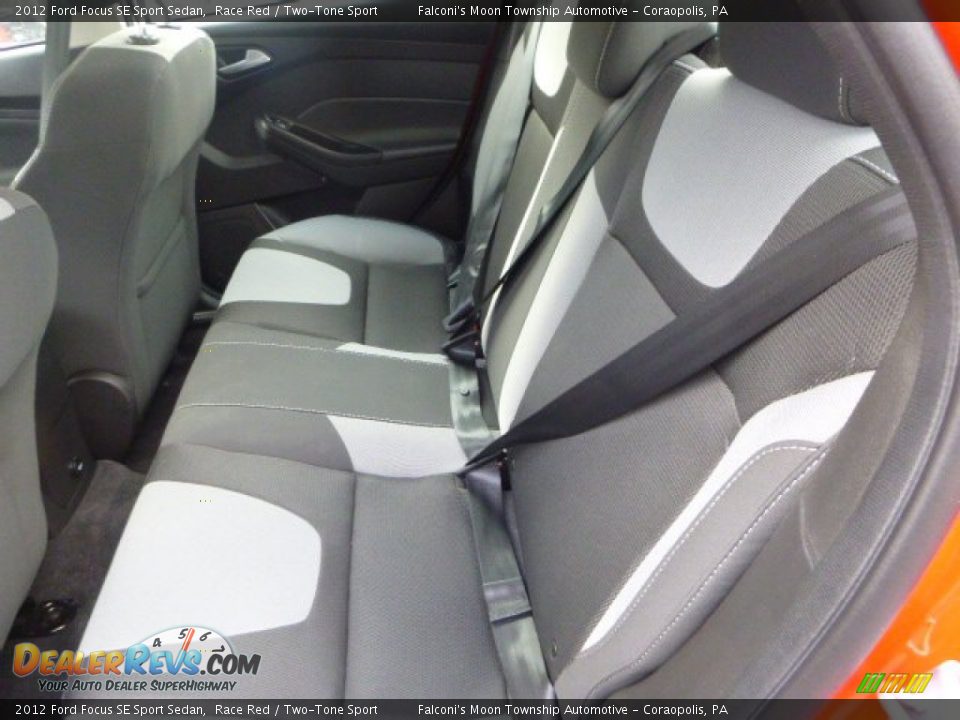 2012 Ford Focus SE Sport Sedan Race Red / Two-Tone Sport Photo #16