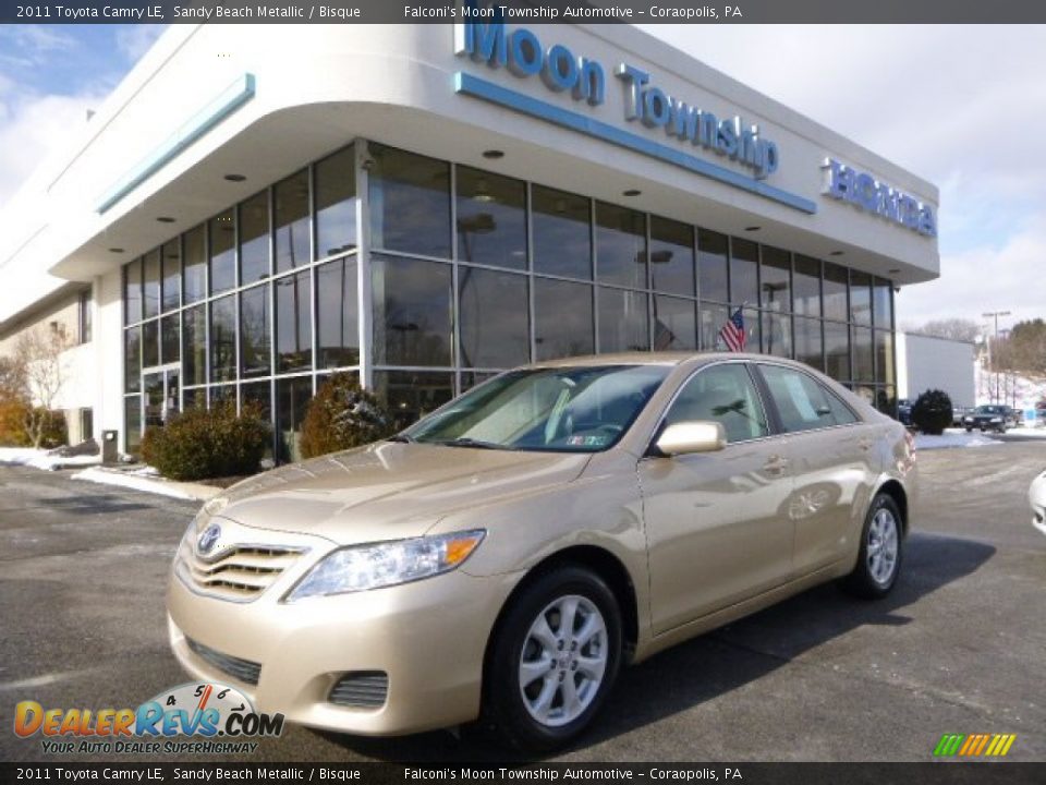 2011 Toyota Camry LE Sandy Beach Metallic / Bisque Photo #1