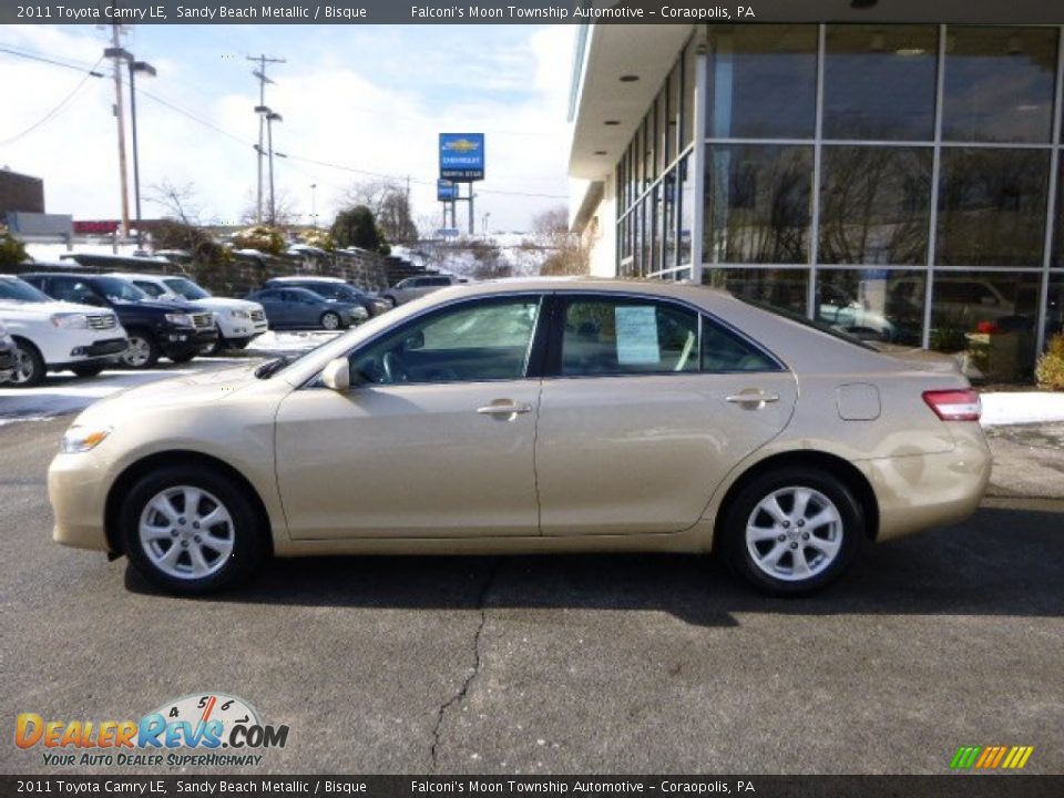 2011 Toyota Camry LE Sandy Beach Metallic / Bisque Photo #2