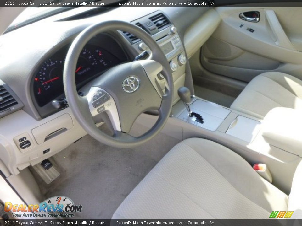 2011 Toyota Camry LE Sandy Beach Metallic / Bisque Photo #20