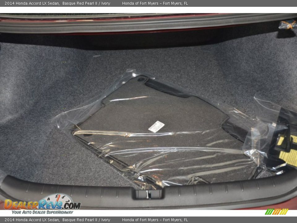 2014 Honda Accord LX Sedan Basque Red Pearl II / Ivory Photo #28