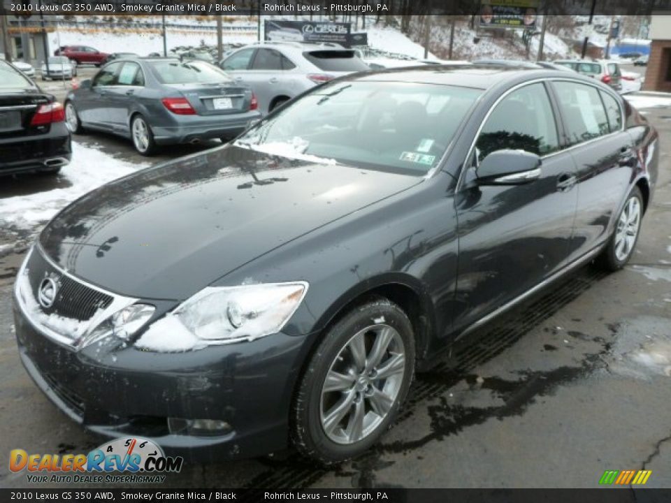 2010 Lexus GS 350 AWD Smokey Granite Mica / Black Photo #2