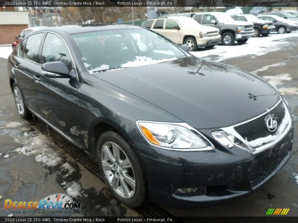 2010 Lexus GS 350 AWD Smokey Granite Mica / Black Photo #3