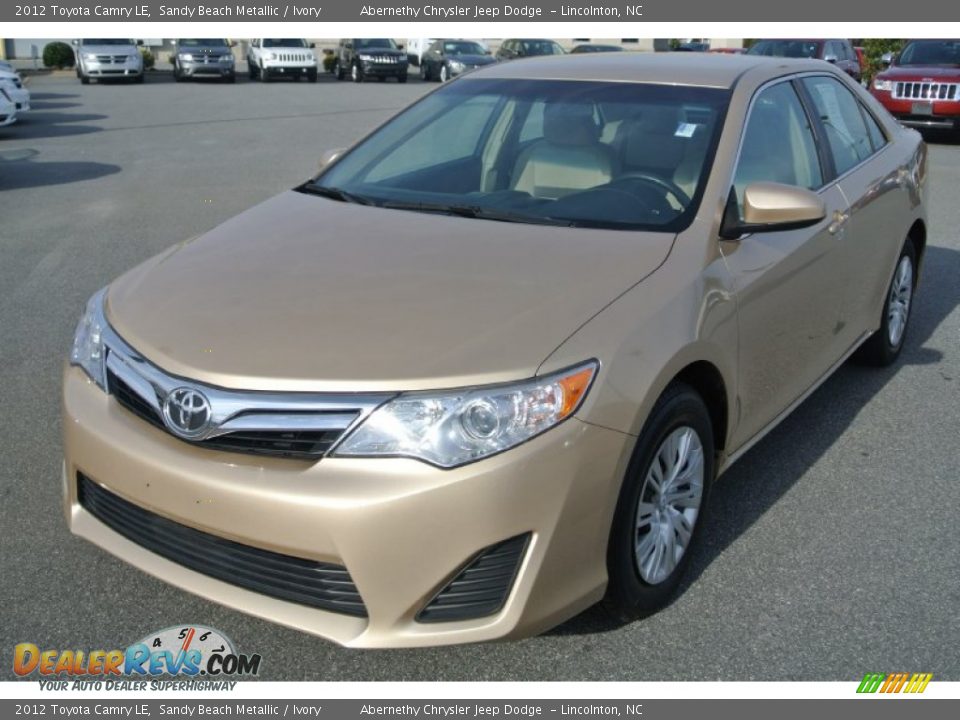 2012 Toyota Camry LE Sandy Beach Metallic / Ivory Photo #1