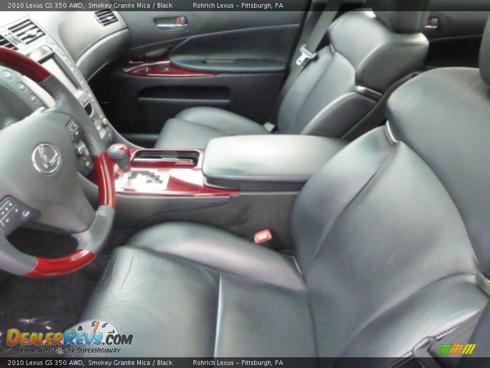 2010 Lexus GS 350 AWD Smokey Granite Mica / Black Photo #4