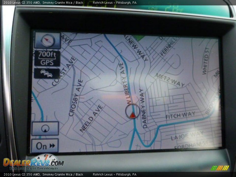 2010 Lexus GS 350 AWD Smokey Granite Mica / Black Photo #7