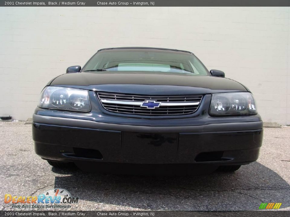 2001 Chevrolet Impala Black / Medium Gray Photo #5