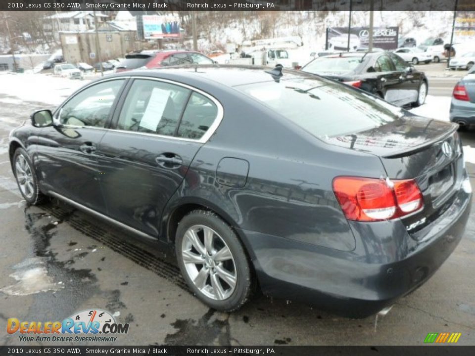 2010 Lexus GS 350 AWD Smokey Granite Mica / Black Photo #9