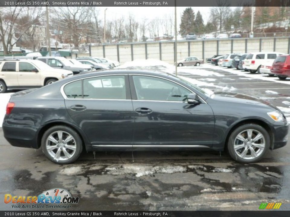 2010 Lexus GS 350 AWD Smokey Granite Mica / Black Photo #12