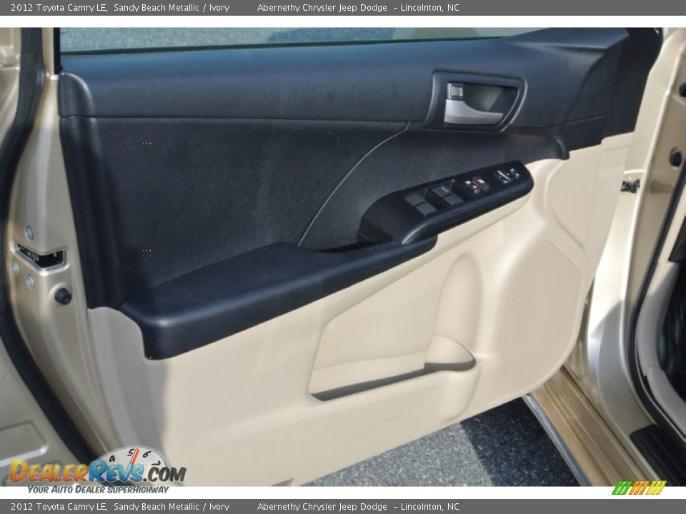 2012 Toyota Camry LE Sandy Beach Metallic / Ivory Photo #10