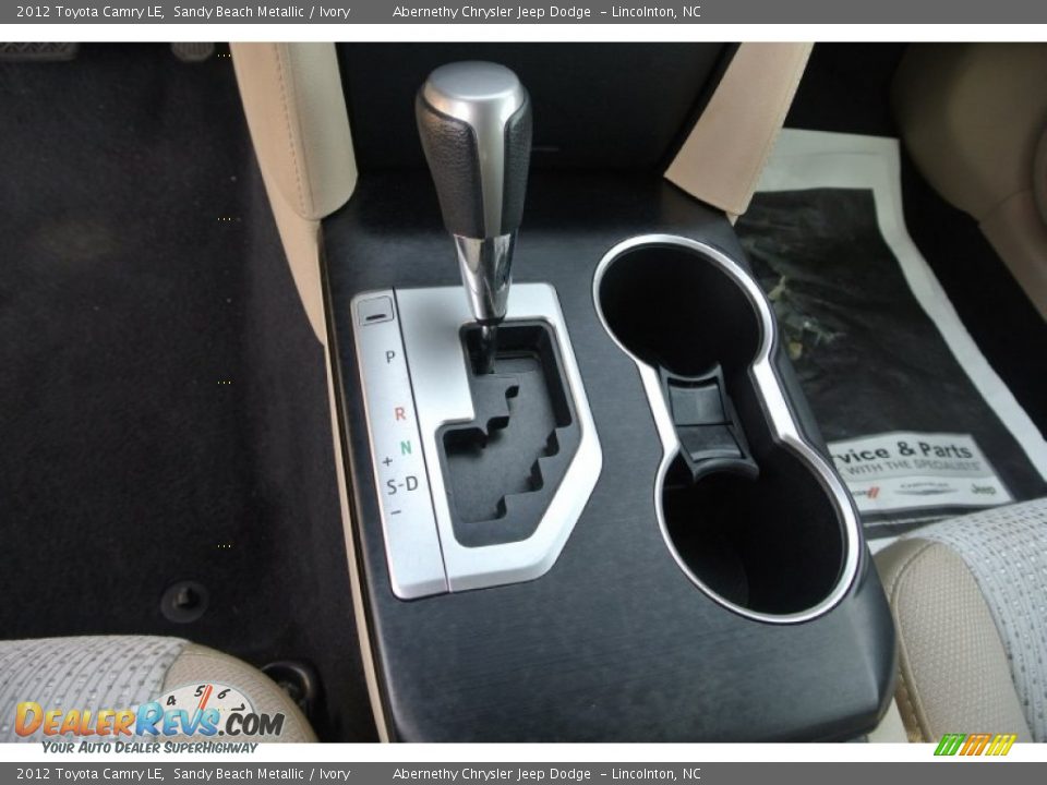 2012 Toyota Camry LE Sandy Beach Metallic / Ivory Photo #12