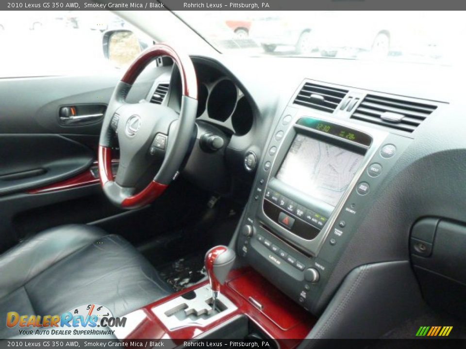 2010 Lexus GS 350 AWD Smokey Granite Mica / Black Photo #15