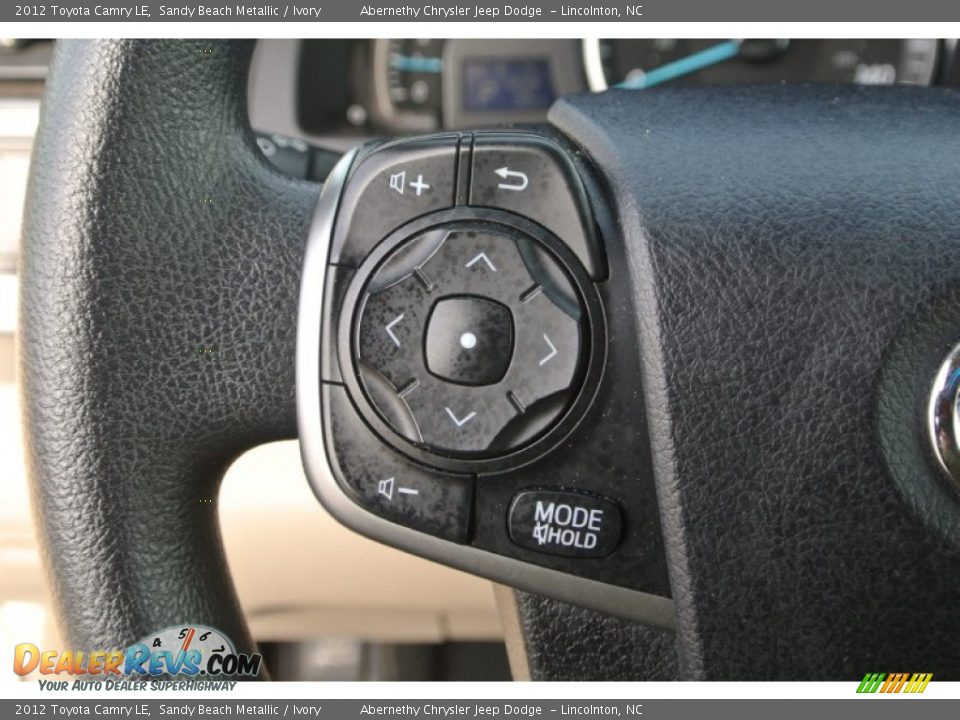 2012 Toyota Camry LE Sandy Beach Metallic / Ivory Photo #15