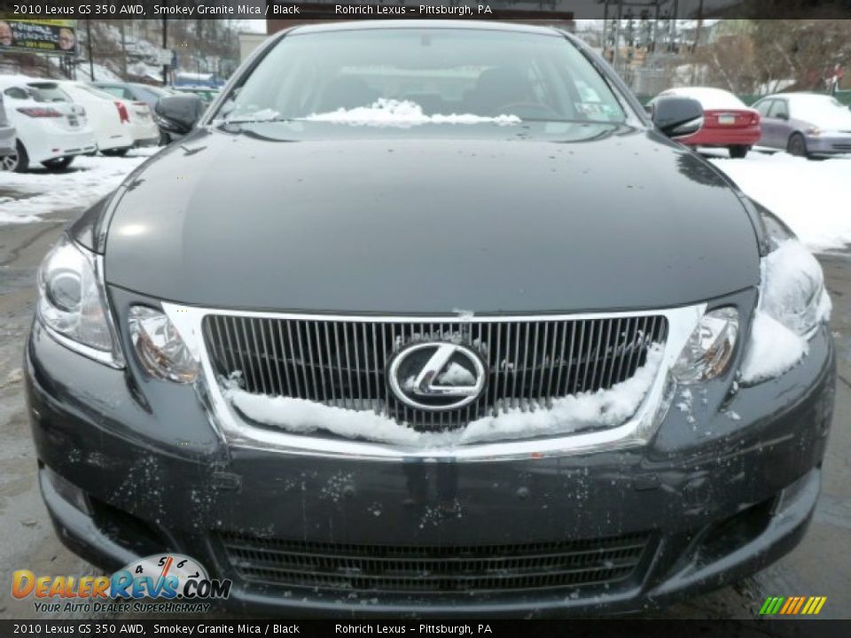 2010 Lexus GS 350 AWD Smokey Granite Mica / Black Photo #17
