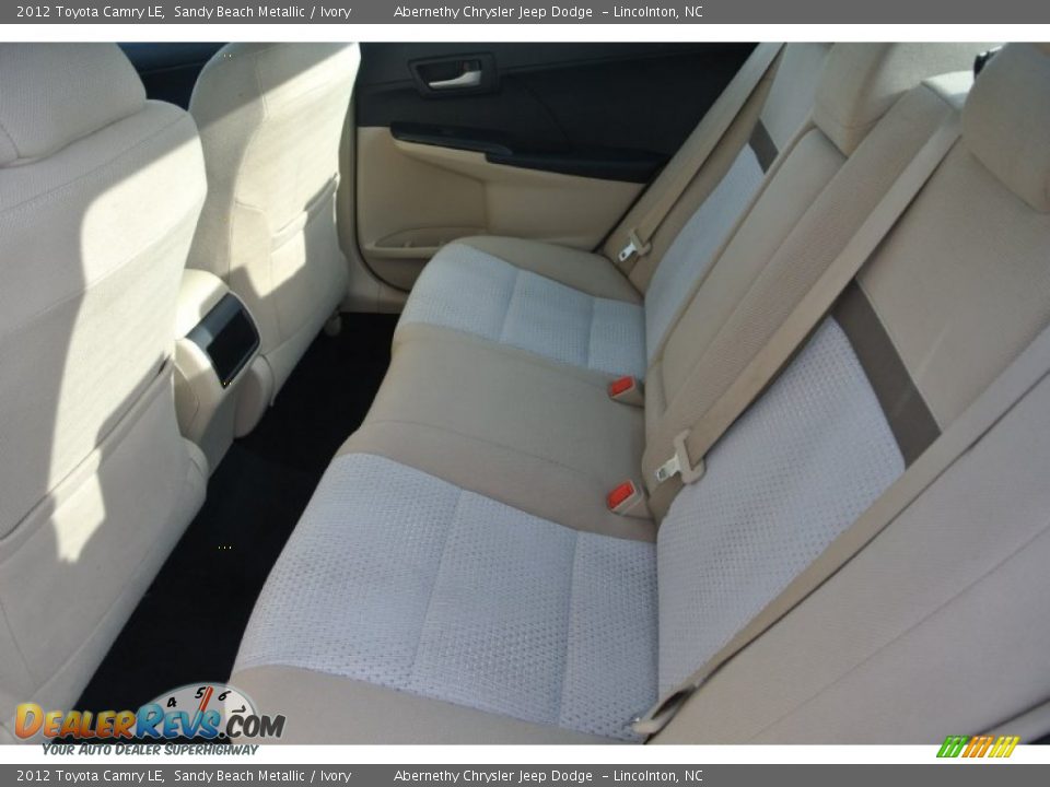 2012 Toyota Camry LE Sandy Beach Metallic / Ivory Photo #17