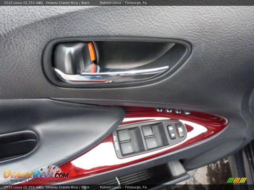 2010 Lexus GS 350 AWD Smokey Granite Mica / Black Photo #19
