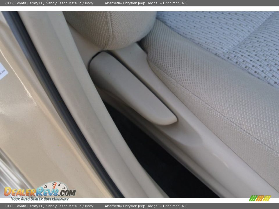2012 Toyota Camry LE Sandy Beach Metallic / Ivory Photo #20