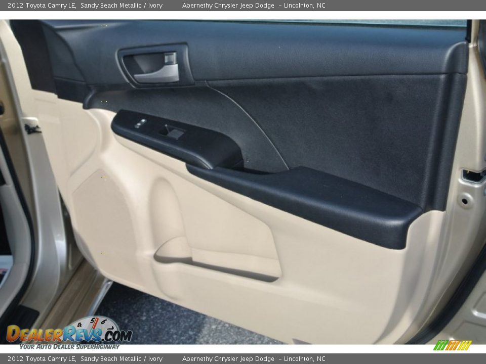 2012 Toyota Camry LE Sandy Beach Metallic / Ivory Photo #21