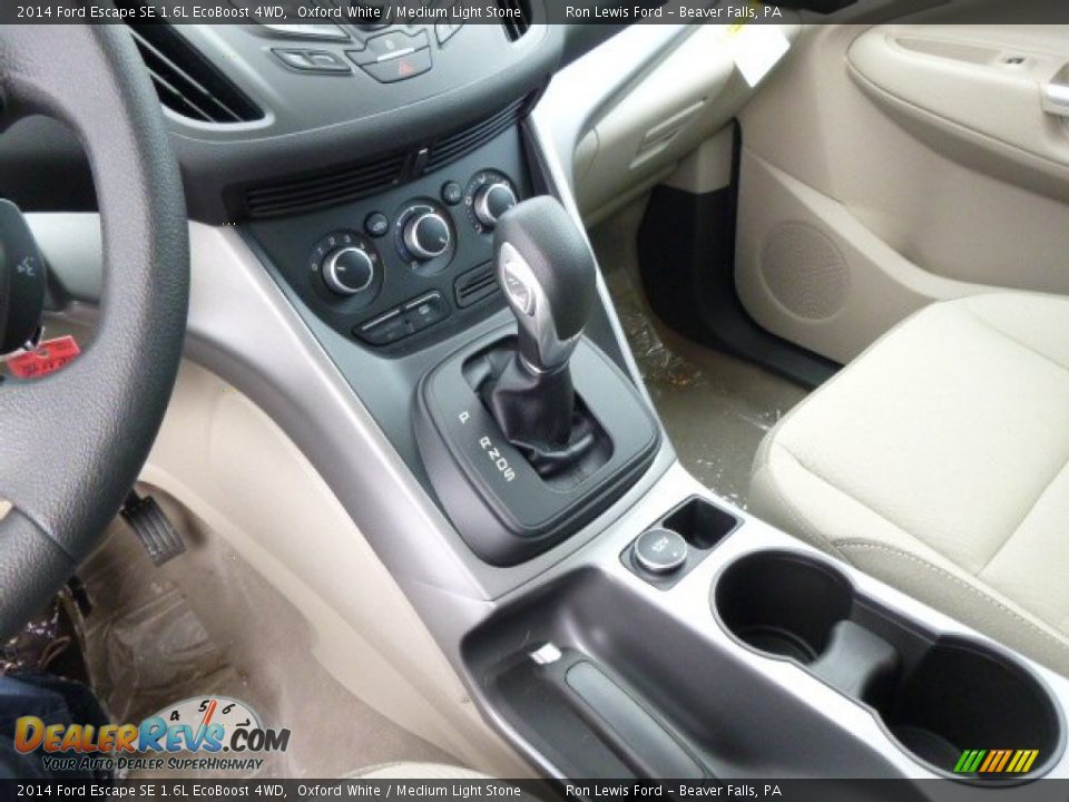 2014 Ford Escape SE 1.6L EcoBoost 4WD Oxford White / Medium Light Stone Photo #18
