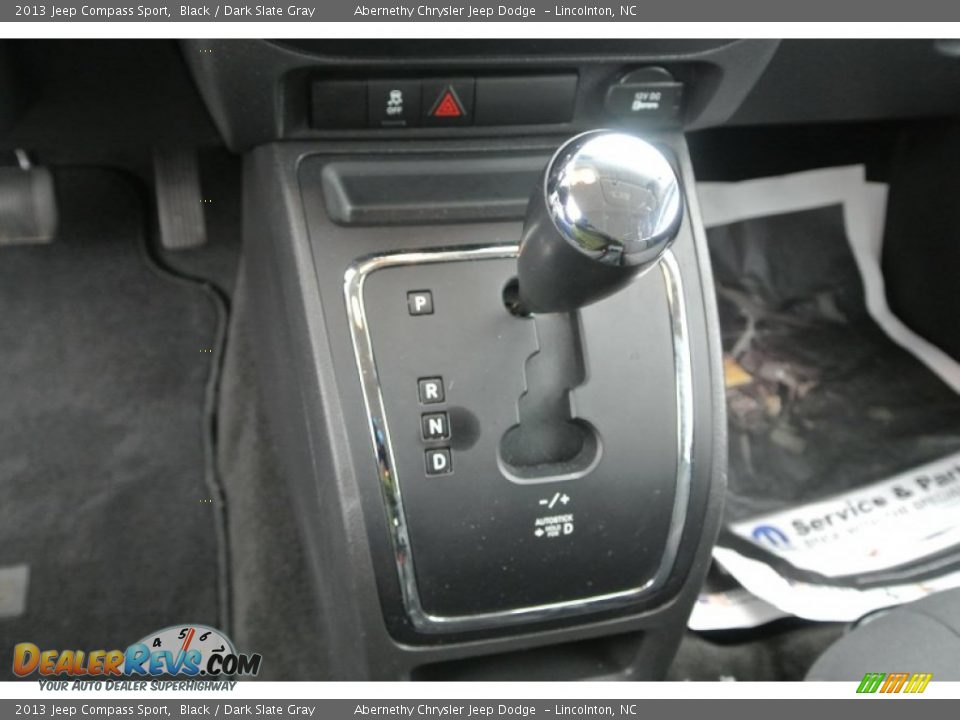 2013 Jeep Compass Sport Black / Dark Slate Gray Photo #12